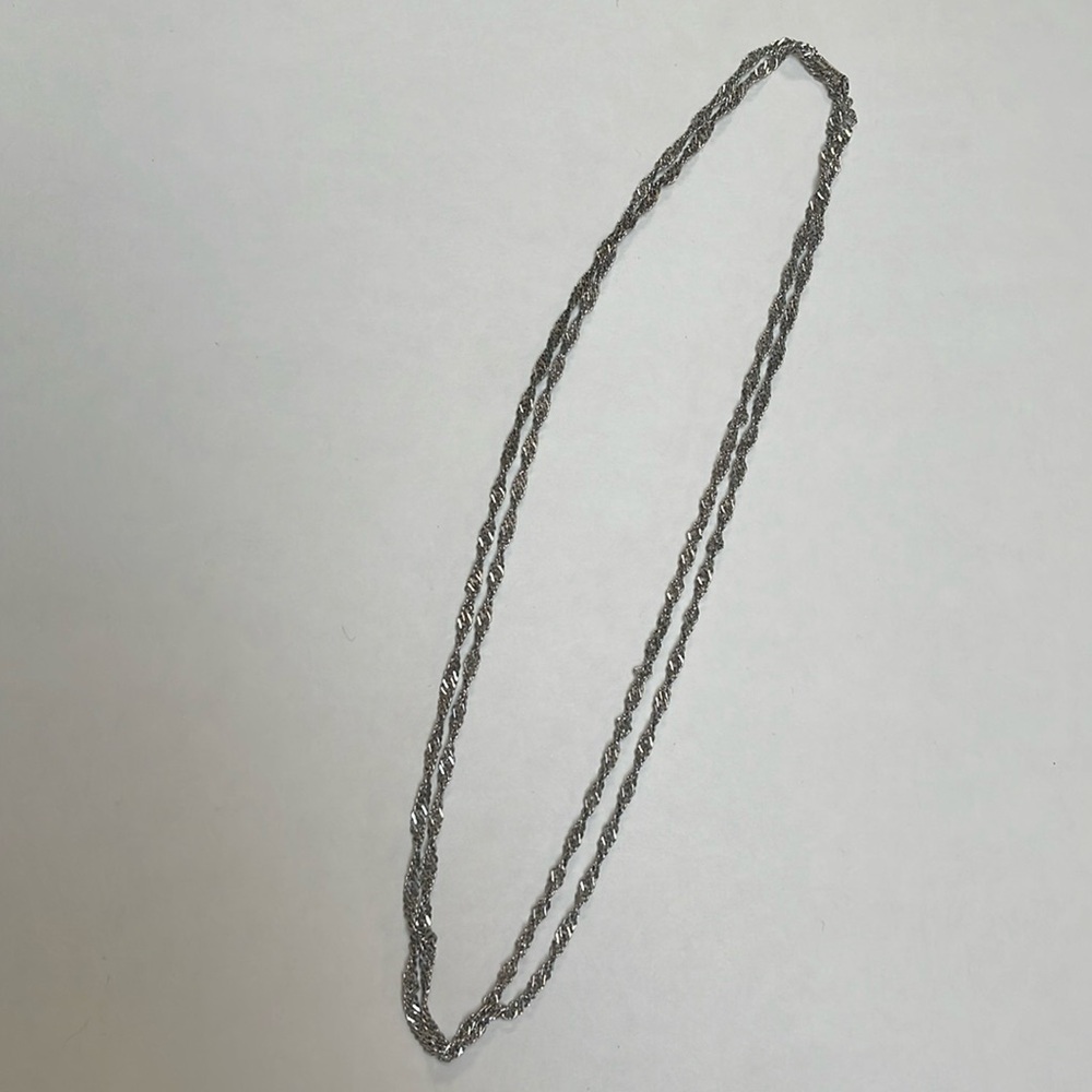 D’orlan vintage silver necklace